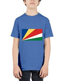 Seychelles 1822# - world flags - Youth Tee Unisex