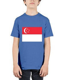 Singapore 1842# - world flags - Youth Tee Unisex