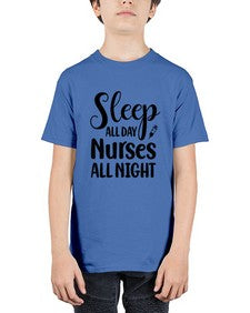 Sleep all day nurses all 1400# - nurse - Youth Tee Unisex