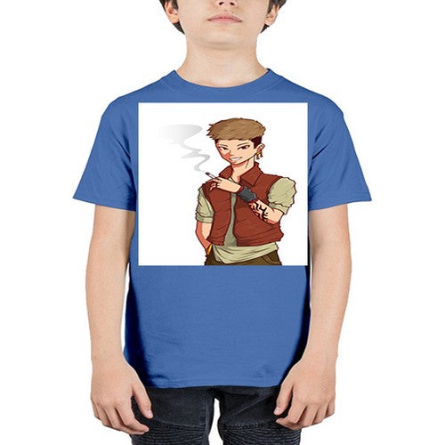 Smoker street boy 61# - anime - Youth Tee Unisex