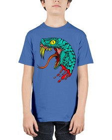 Snake 227# - cartoon animals - Youth Tee Unisex