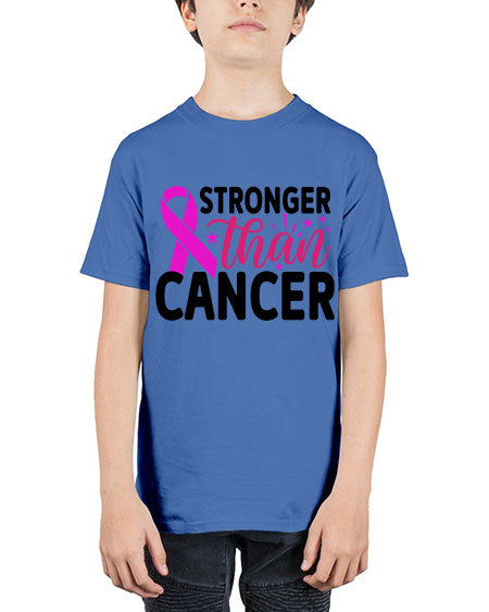 Stronger Than Cancer 6# - breast cancer - Youth Tee Unisex