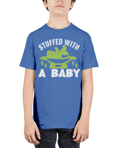 Stuffed with a Baby Style 211# - baby - Youth Tee Unisex