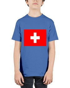 Switzerland 1915# - world flags - Youth Tee Unisex