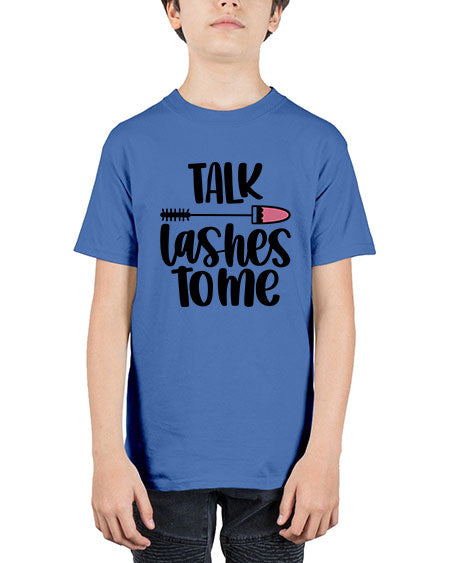 Talk Lashes To Me Style 16# - beauty - fashion - Youth Tee Unisex