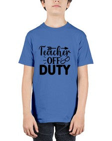 Teacher off duty 1460# - teacher - Youth Tee Unisex