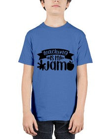 Teaching Is My Jam Style 1482# - teacher - Youth Tee Unisex