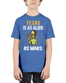 Texas is as alien as mars 39# - ufo - Youth Tee Unisex