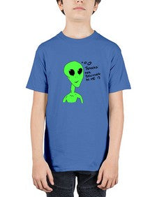 Thanks for beliving in me alien 5# - ufo - Youth Tee Unisex
