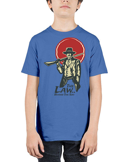 The Law Behind The Suit 1520# - lawyer - Youth Tee Unisex
