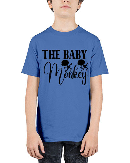 The baby monkey  - monkey - Youth Tee Unisex