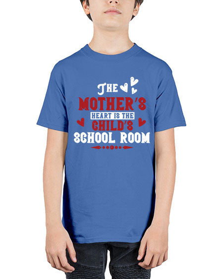 The mother’s heart is the child’s school room Style 221# - kids - Youth Tee Unisex