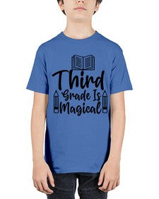 Third Grade Is Magical 961# - third grade - Youth Tee Unisex