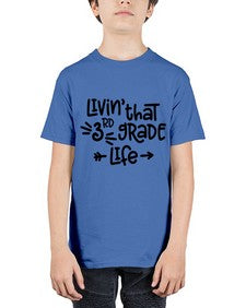 Third Grade Life 967# - third grade - Youth Tee Unisex