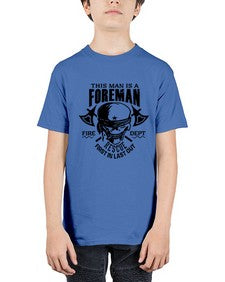 This man is 1166# - skull and bones - Youth Tee Unisex