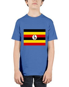 Uganda 2025# - world flags - Youth Tee Unisex