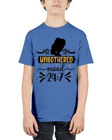 Unbothered mood Style 2# - black girls or women - Youth Tee Unisex