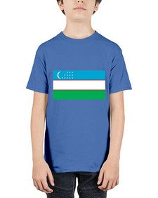 Uzbekistan 2042# - world flags - Youth Tee Unisex