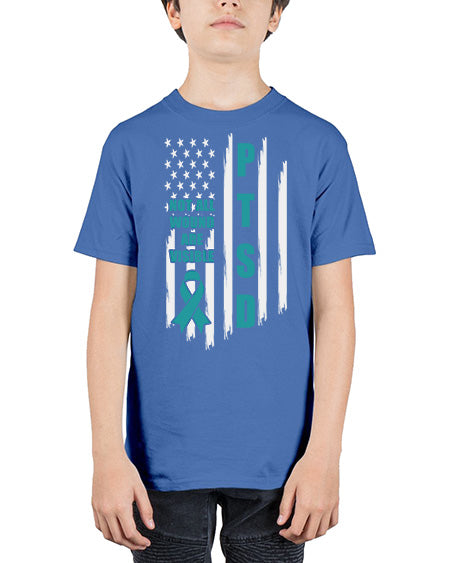 Veteran Not All Wounds Are 5# - PTSD - Youth Tee Unisex