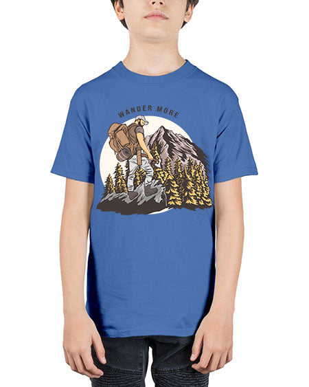 Wander More 3# - nature - Youth Tee Unisex