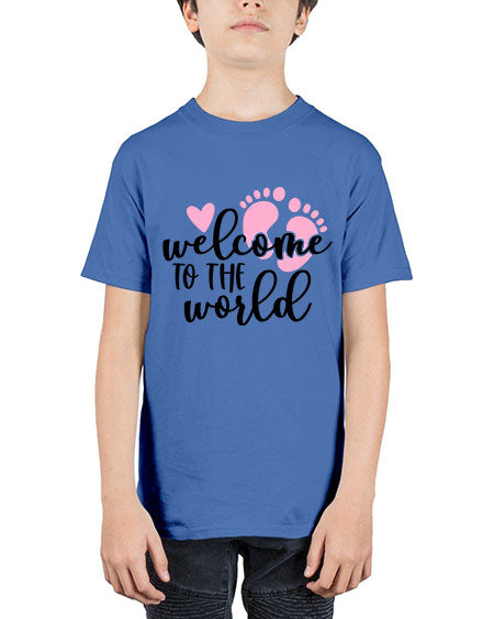 Welcome To The World Style 470# - baby - Youth Tee Unisex