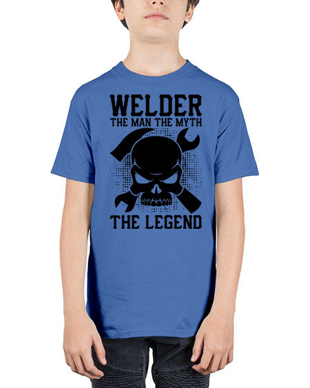 Welder the man Style 1618# - welder - Youth Tee Unisex