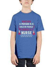 Whether a person is a male or female a nurse is a nurse Style 1638# - nurse - Youth Tee Unisex