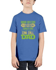 Who needs 266# - cartoon super hero - Youth Tee Unisex