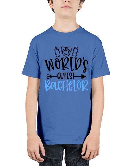 Worlds Cutest Bachelor Style 474# - baby - Youth Tee Unisex