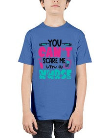 You Cant Scare Me Im A Nurse Style Style 1680# - nurse - Youth Tee Unisex