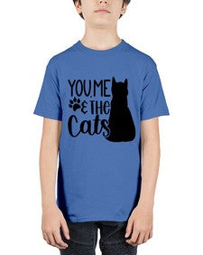 You Me The Cat Style 110# - cats - Youth Tee Unisex