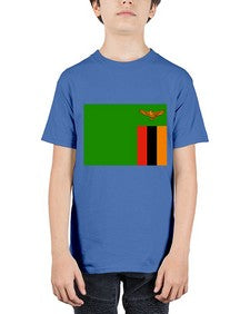 Zambia 2160# - world flags - Youth Tee Unisex