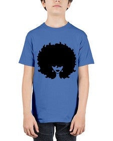 afro woman 69# - black girls or women - Youth Tee Unisex