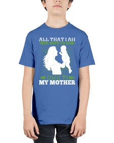 all that i am or hope to be i owe to my mother 44# - parents day - Youth Tee Unisex