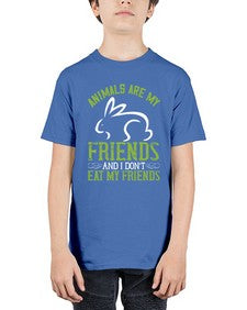 animals are my friends and i dont eat my friendss 560# - vegan - Youth Tee Unisex