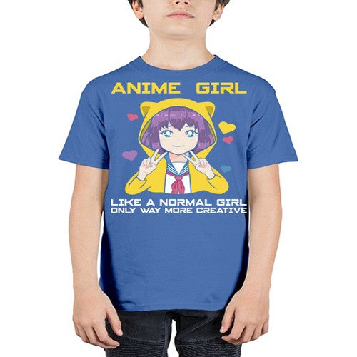 anime girl like a normal girl209# - anime - Youth Tee Unisex