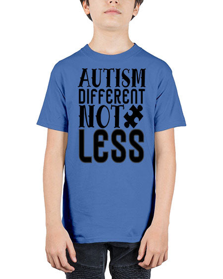 autism different not less 5214# - autism - Youth Tee Unisex