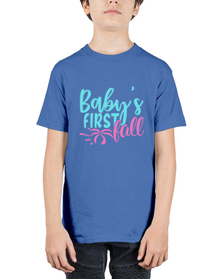 babys first fall Style 38# - baby - Youth Tee Unisex