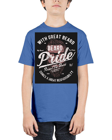 beard pride 51# - bears - animals - Youth Tee Unisex