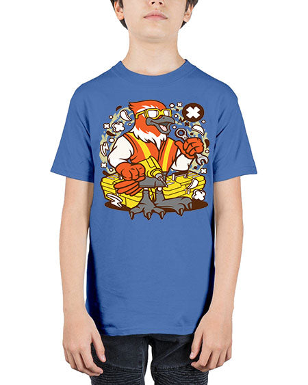bird mechanic worker 21# - birds - Youth Tee Unisex