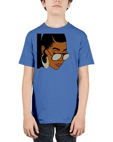 black afro 42# - black girls or women - Youth Tee Unisex