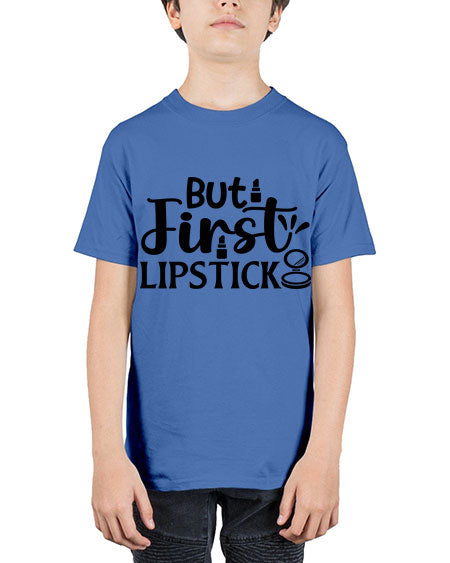 but first lipstick 4# - beauty - fashion - Youth Tee Unisex