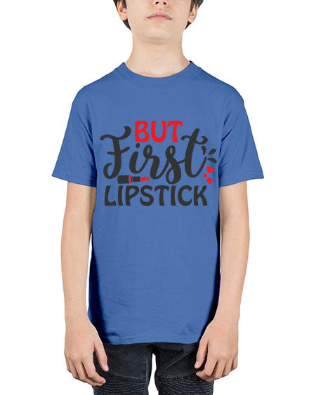 but first lipstick Style 160# - beauty - fashion - Youth Tee Unisex