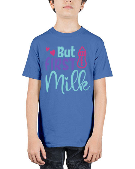 but first milk Style 49# - baby - Youth Tee Unisex