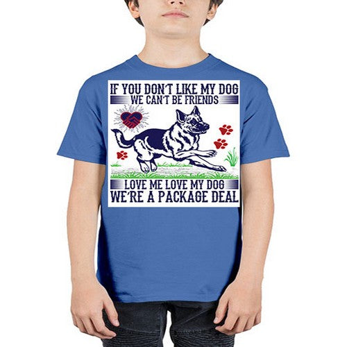 dog t shirt design 95# - dogs - Youth Tee Unisex