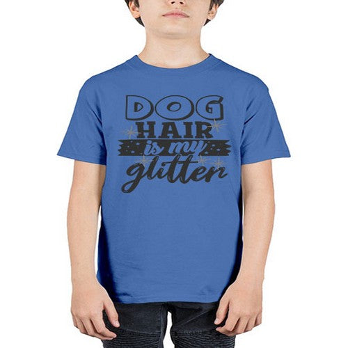 doghairismyglitter 124# - dogs - Youth Tee Unisex