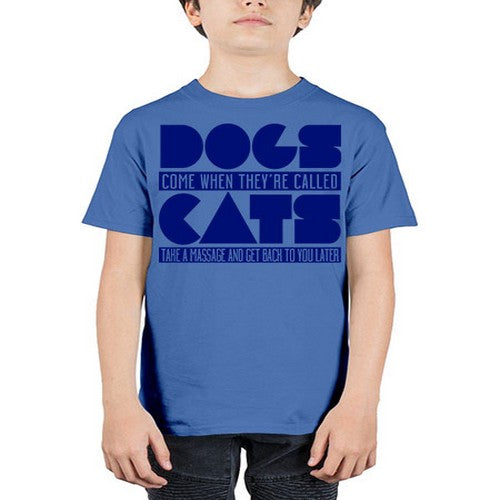dogs come whey called - dogs - Youth Tee Unisex