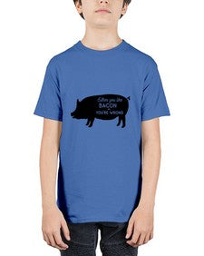 either you like bacon or youre wrong 949# - bacon - Youth Tee Unisex