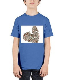 ethnic duck 420# - mandala - Youth Tee Unisex