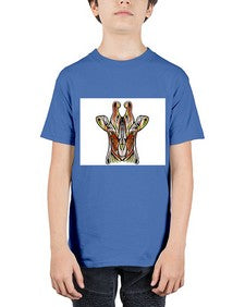 ethnic giraffe 425# - mandala - Youth Tee Unisex